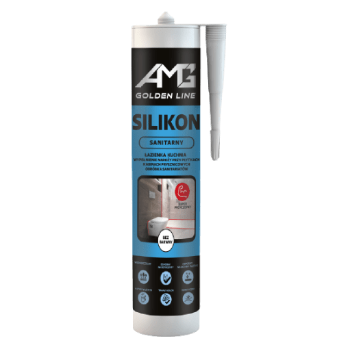 AMG Silikon Sanitarny Bezbarwny